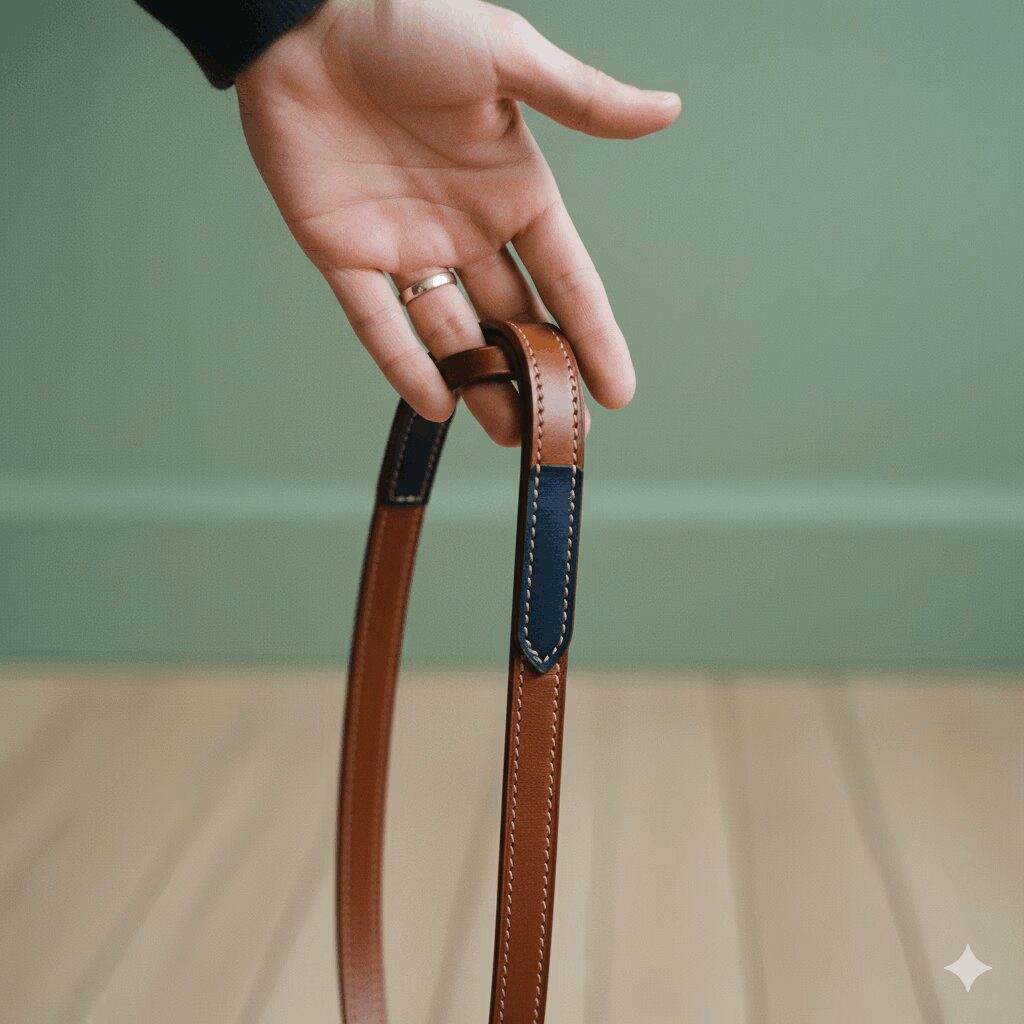 Holding A Leash